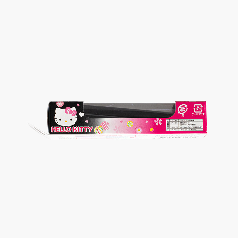 Bấm móng tay Kai Hello Kitty Size M, có khay đựng móng, kèm dũa móng thương hiệu KAI