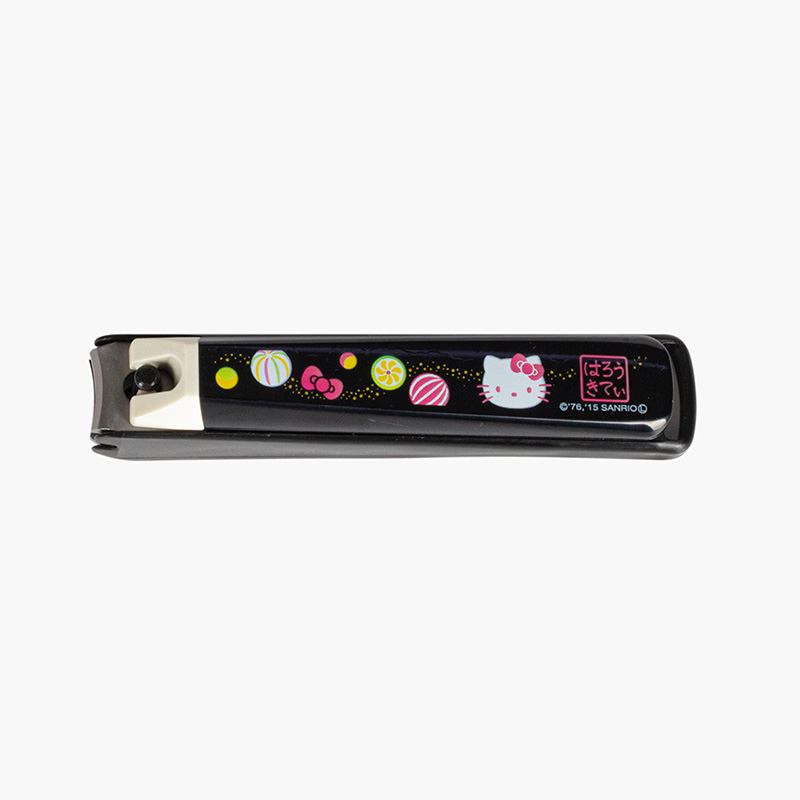 Bấm móng tay Kai Hello Kitty Size M, có khay đựng móng, kèm dũa móng thương hiệu KAI