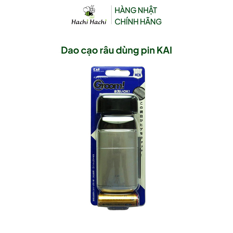 Dao cạo râu dùng pin KAI thương hiệu KAI