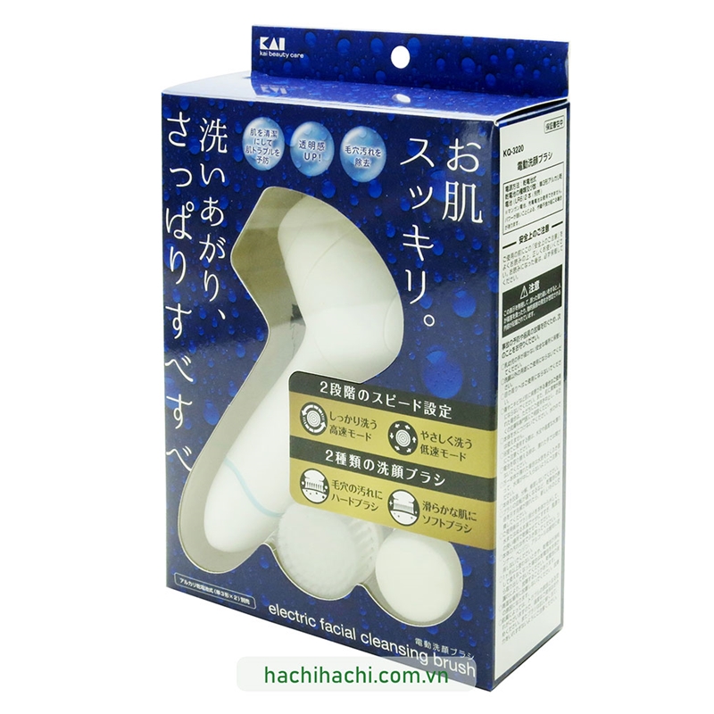 Máy massage rửa mặt KAI 360 độ thương hiệu KAI