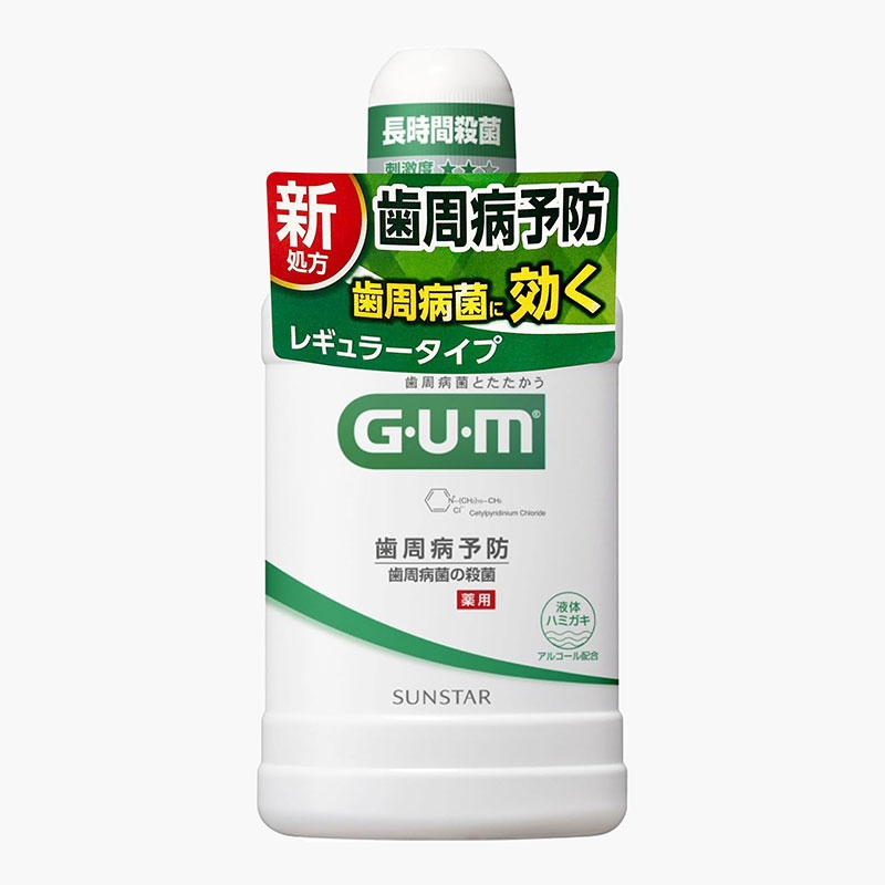 Nước súc miệng Nhật Bản Sunstar Gum LA - có cồn 500ml thương hiệu SUNSTAR