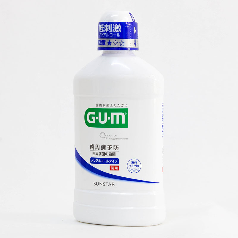 Nước súc miệng Nhật Bản Sunstar Gum LN - không cồn 500ml thương hiệu SUNSTAR