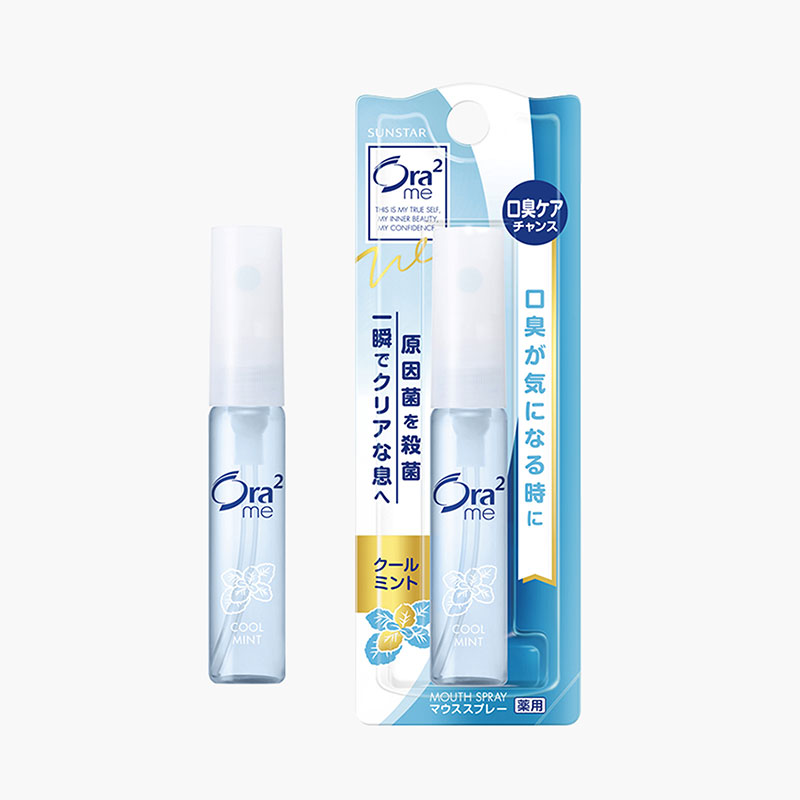 Xịt thơm miệng Nhật Bản Ora2 Me Hương bạc hà mát lạnh 6ml