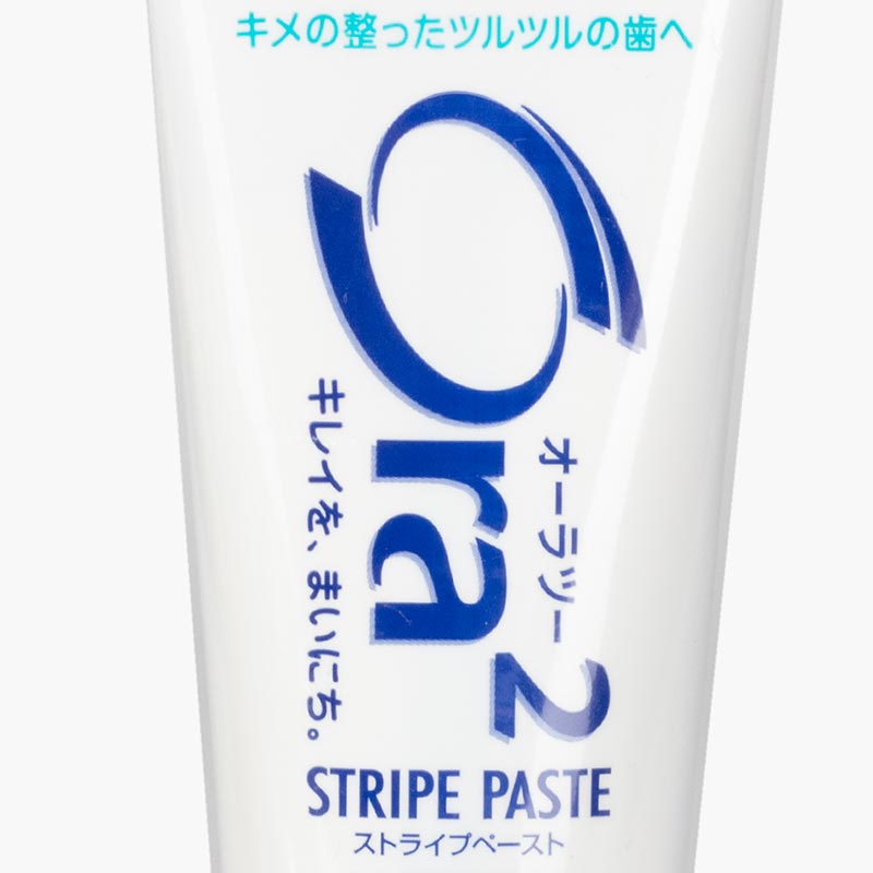 Kem Đánh Răng Nhật Bản Ora2 Stripe MH 140g, Thơm miệng, ngừa sâu răng thương hiệu SUNSTAR