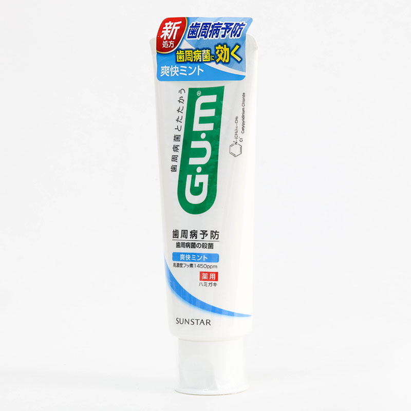 Kem đánh răng Nhật Bản Sunstar Gum LS - Hương bạc hà thơm mát 120g thương hiệu SUNSTAR