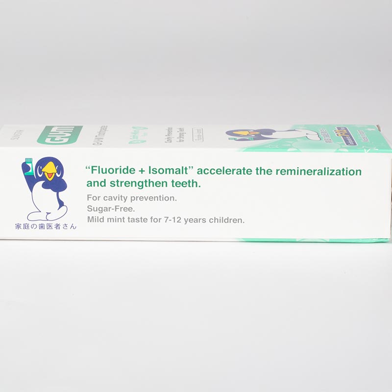Kem đánh răng cho trẻ 7-12 tuổi Nhật Bản Sunstar Gum Kids 70g, hương bạc hà dịu nhẹ, ngừa sâu răng vượt trội thương hiệu SUNSTAR