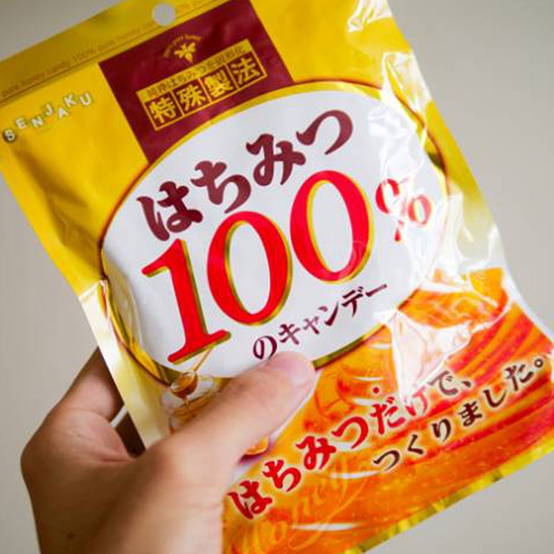 Kẹo mật ong nguyên chất 100% Senjaku 51g thương hiệu SENJAKUAME HONPO