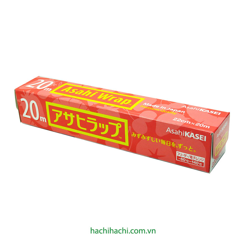 Màng bọc thực phẩm Nhật Bản Asahi Wrap 22cm x 20m  thương hiệu ASAHI KASEI