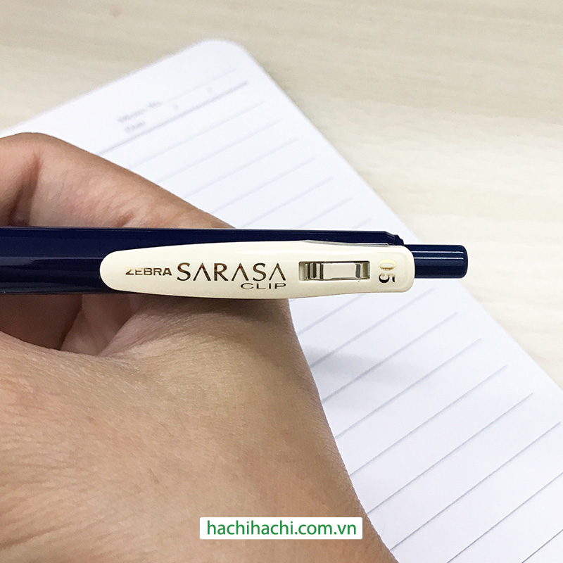 Bút bi gel Zebra Sarasa 0.5mm Xanh đậm thương hiệu 