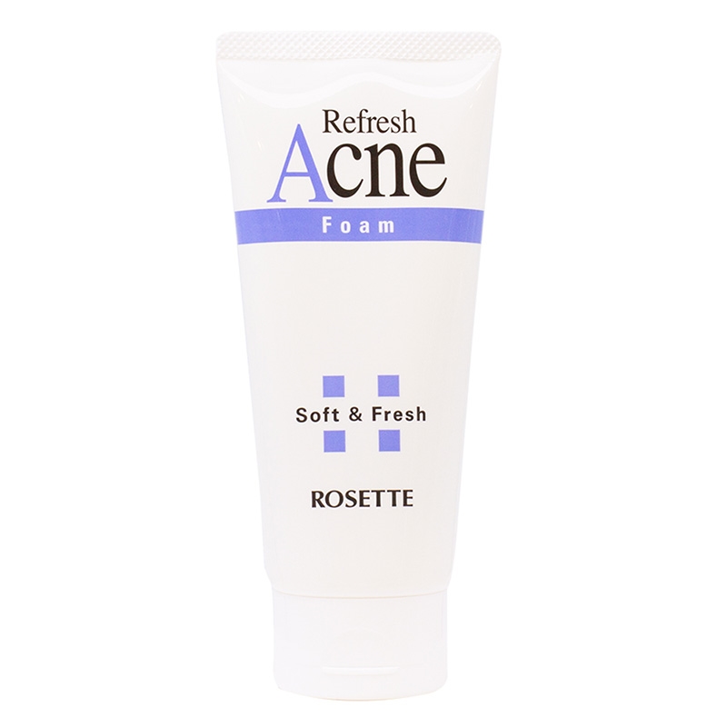 Sữa rửa mặt tạo bọt ngăn ngừa giảm mụn trứng cá Rosette Acne 120g (Thích hợp cho Teens) thương hiệu ROSETTE
