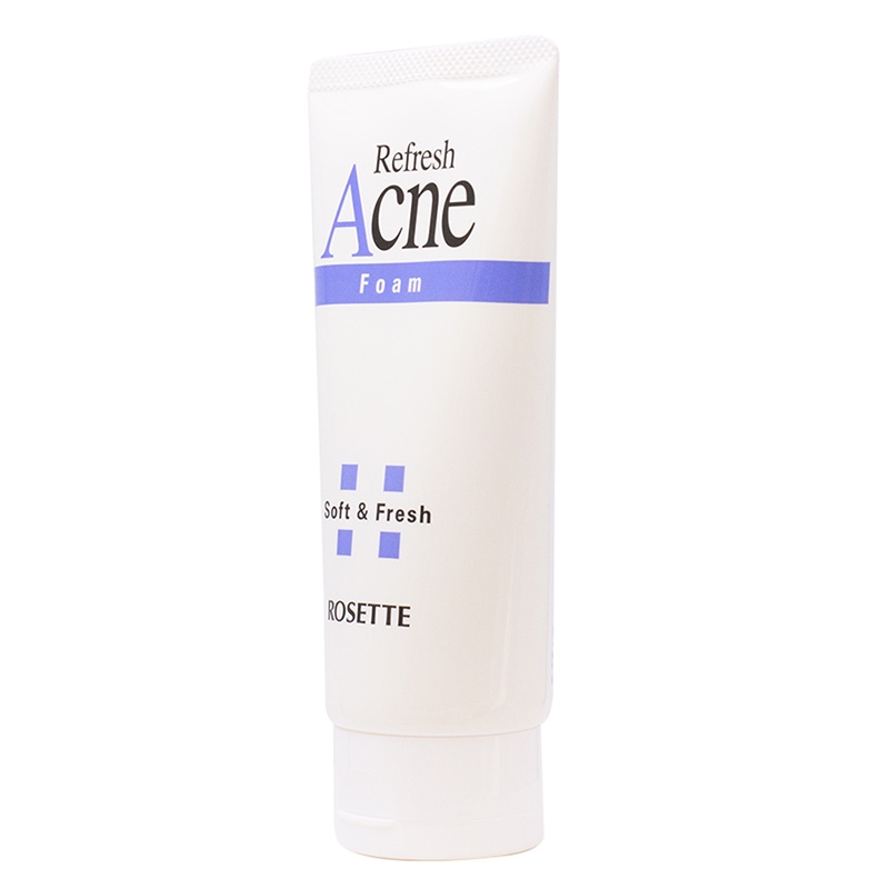 Sữa rửa mặt tạo bọt ngăn ngừa giảm mụn trứng cá Rosette Acne 120g (Thích hợp cho Teens) thương hiệu ROSETTE