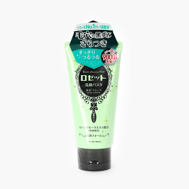 Sữa rửa mặt thu nhỏ lỗ chân lông Nhật Bản Rosette Sea Clay Smooth 120g