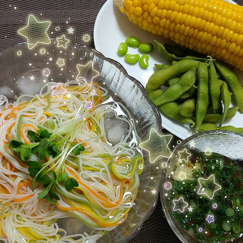 Mì Somen rau củ Nhật Bản 320g  thương hiệu ITSUKI FOODS