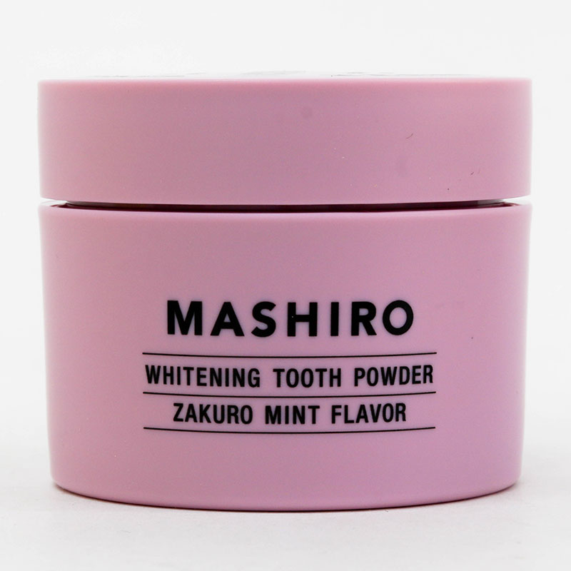 Bột đánh răng làm trắng răng Nhật Bản giảm hôi miệng Mashiro hương lựu bạc hà 30g thương hiệu 
