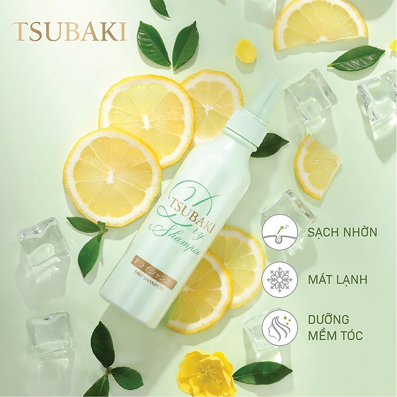 Dầu Gội Khô Nhật Bản Tsubaki 180ml  thương hiệu TSUBAKI