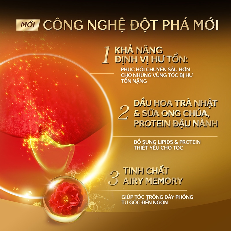 Dầu gội cao cấp phục hồi & ngăn rụng tóc Tsubaki 490 ml (Không chứa Silicon) thương hiệu TSUBAKI