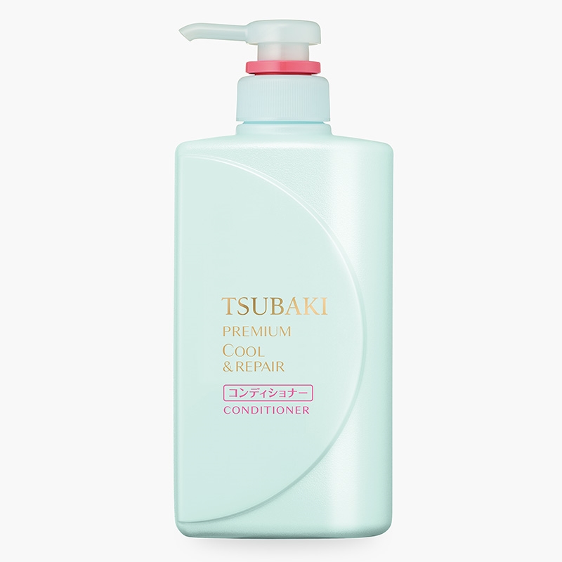 Bộ gội xả sạch dầu mát lạnh Tsubaki premium cool 490ml thương hiệu TSUBAKI