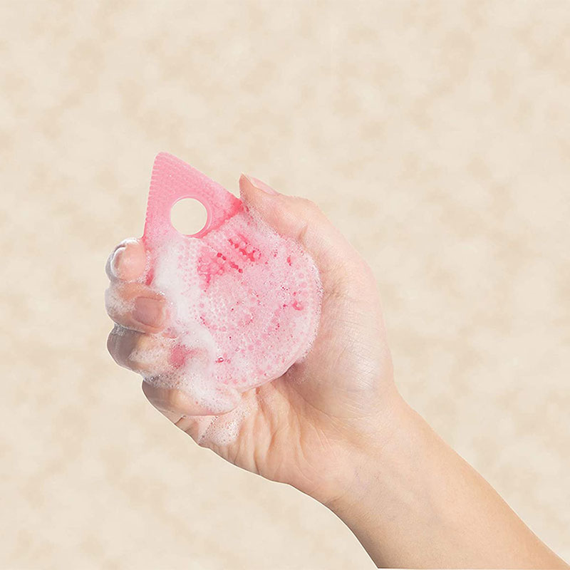 Miếng rửa mặt massage silicon (Dùng được 2 mặt) thương hiệu TOWA