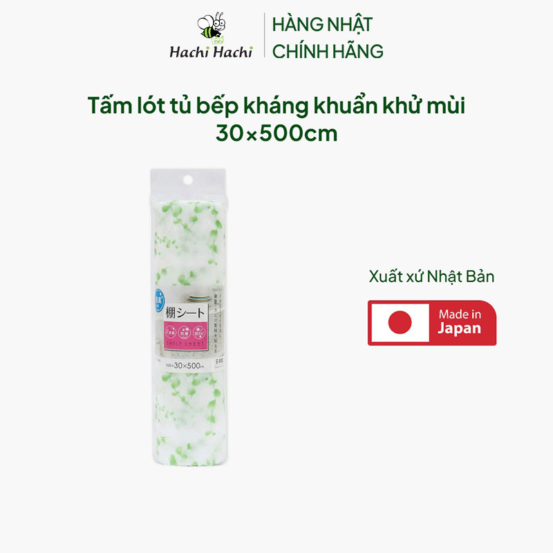 Tấm lót tủ bếp kháng khuẩn khử mùi 30x500cm thương hiệu TOWA