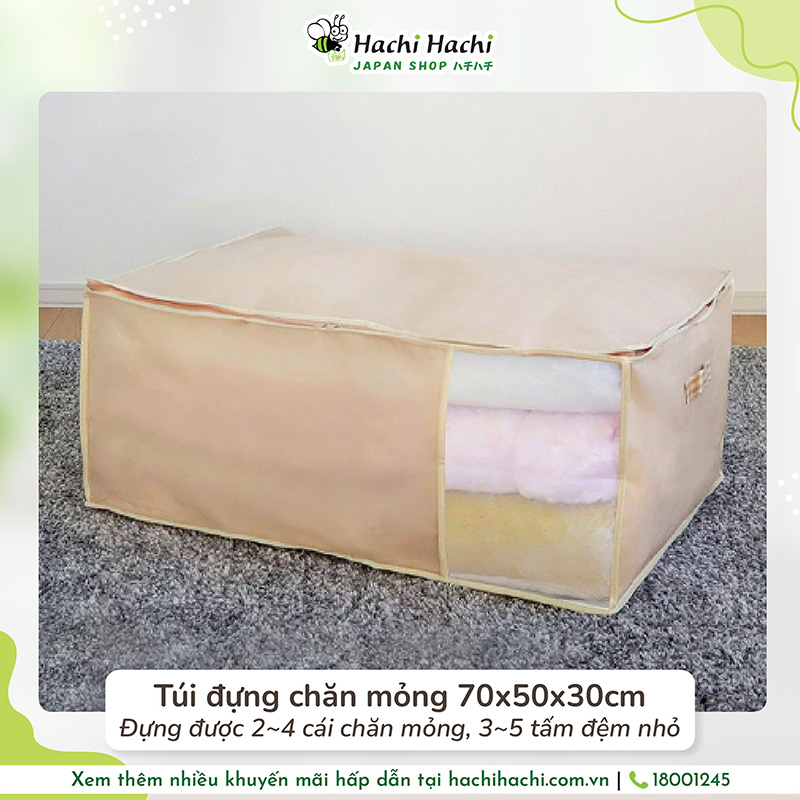 Túi đựng chăn mỏng 70x50x30cm  thương hiệu TOWA