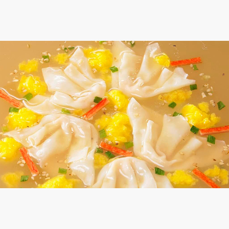 Hoành thánh ăn liền vị hải sản Toyo Suisan Maruchan 48g, chứa hải sản và trứng thật thương hiệu TOYO SUISAN