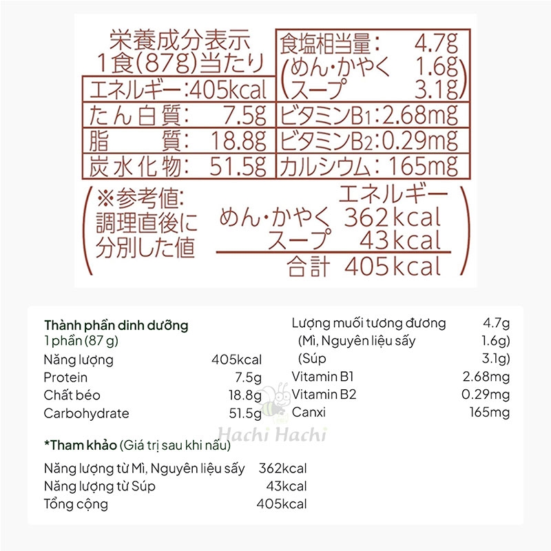 TPBS: Mì Udon Nhật Bản thịt bò rong biển Maruchan 87g thương hiệu TOYO SUISAN