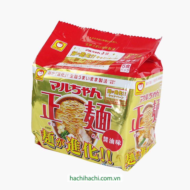 Mì không chiên Maruchan vị nước tương 105gx5 gói