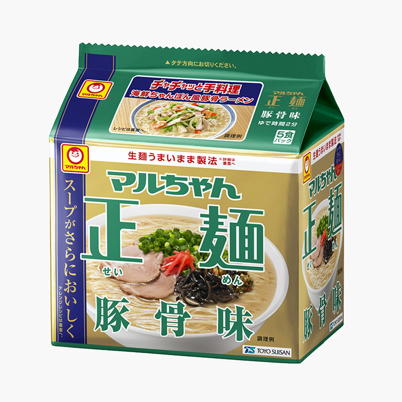 Mì không chiên Maruchan vị Tonkotsu xương hầm 445g (89gx5gói)