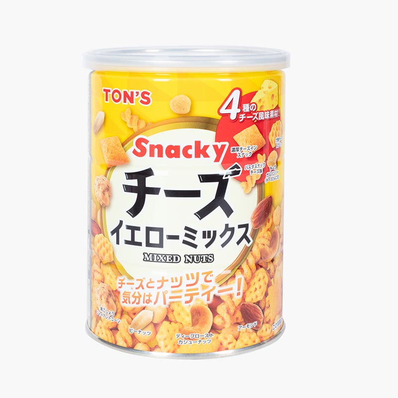 Snack hạt dinh dưỡng hỗn hợp cao cấp vị phô mai Snacky Ton