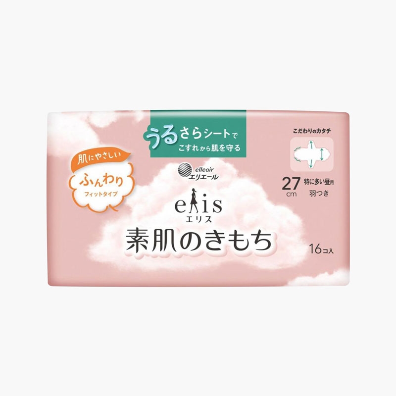 Băng vệ sinh siêu mềm có cánh Elis 27cm 16 miếng (Nhiều mẫu)-Giao mẫu ngẫu nhiên thương hiệu ELLEAIR