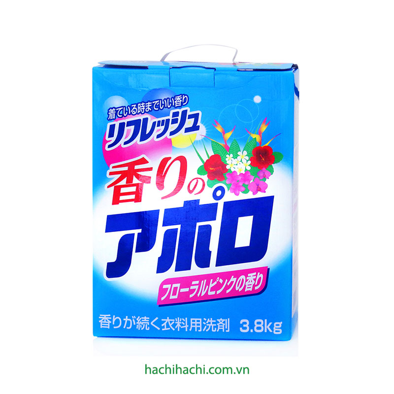 Bột giặt hương hoa Kaori No Appolo 3.8kg 
