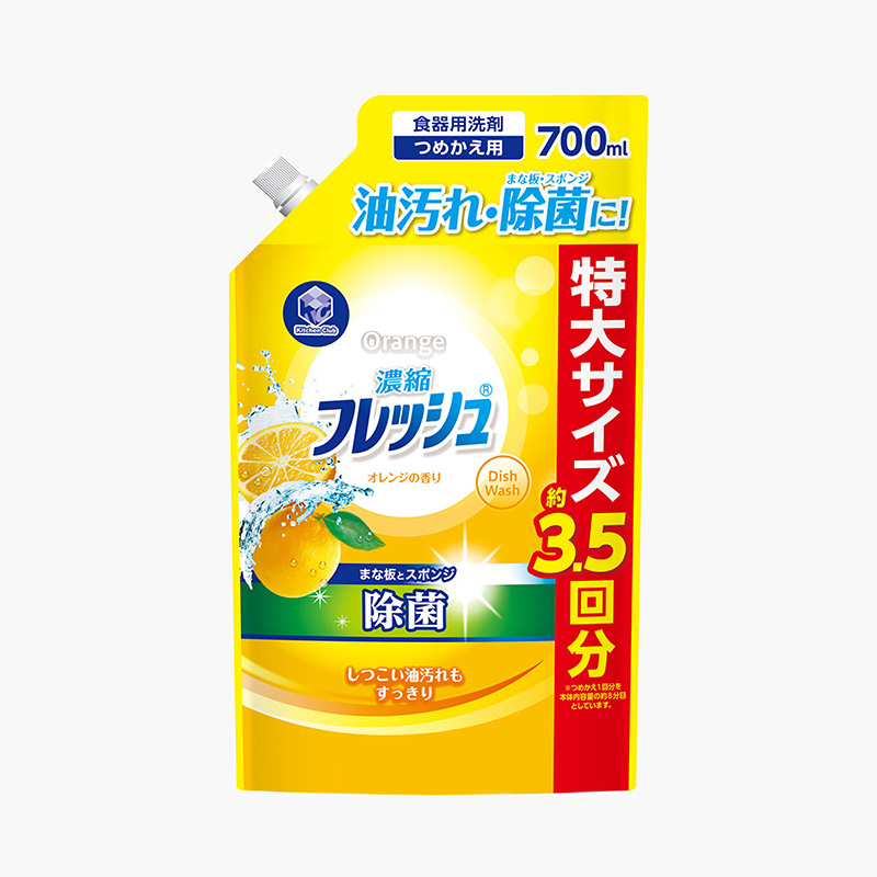 Nước rửa chén trung tính kháng khuẩn đậm đặc Daiichi hương cam túi 700ml