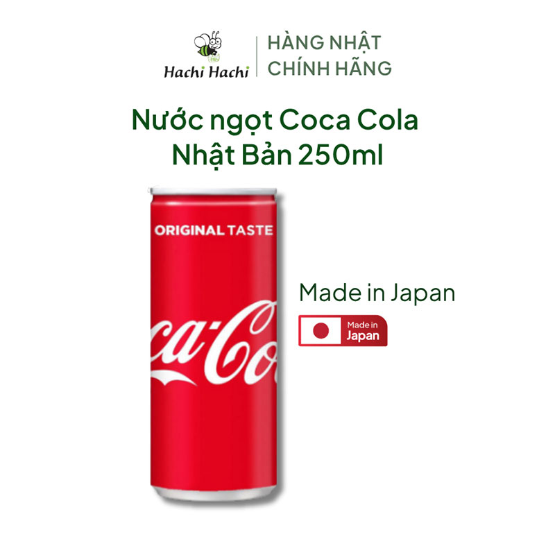 Nước ngọt Coca Cola Nhật Bản 250ml  thương hiệu COCA COLA