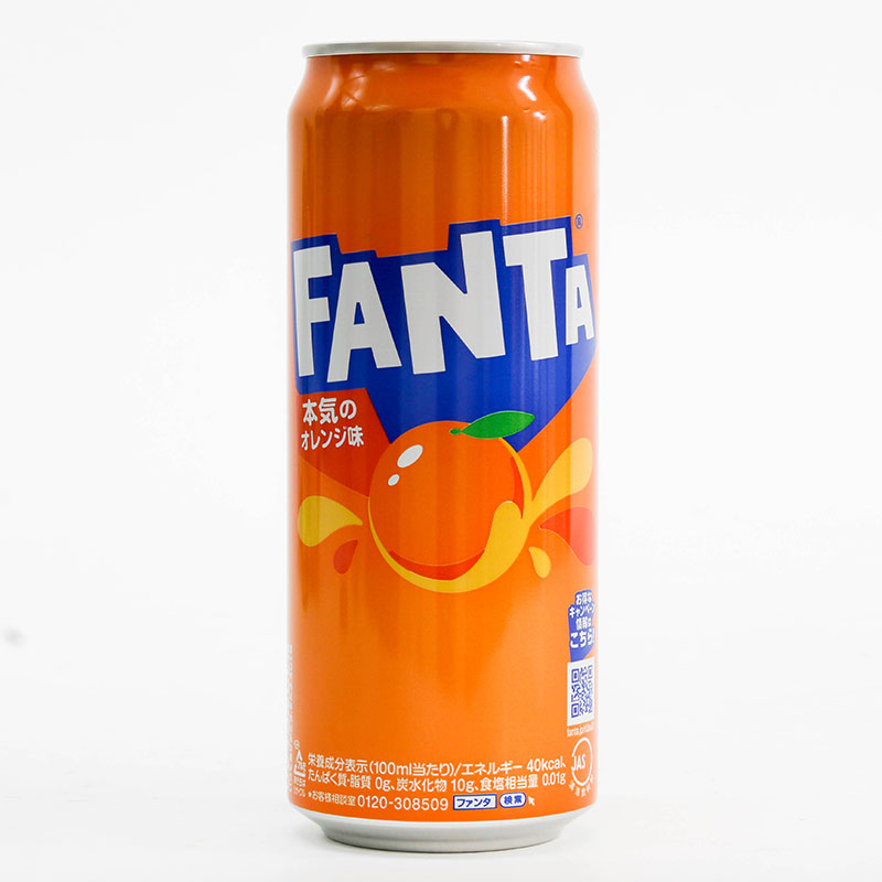 TPBS:Nước ngọt Fanta cam Nhật Bản 500ml thương hiệu COCA COLA