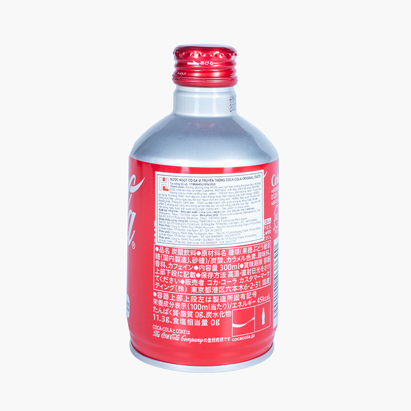 Nước ngọt Coca Cola Nhật Bản Original Taste 300ml thương hiệu COCA COLA