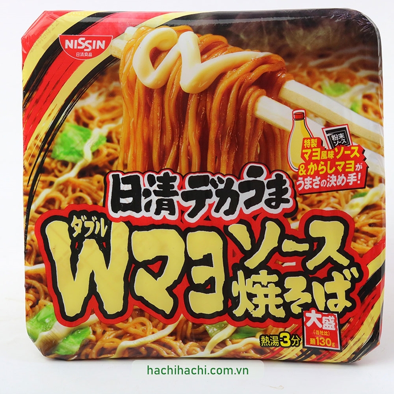 Mì xào Yakisoba sốt Mayonnaise đậm đà Nissin 153g thương hiệu NISSIN
