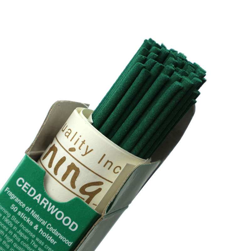 Nhang thơm Morning Star 50 que (15g) Hương gỗ tuyết tùng thương hiệu NIPPON KODO