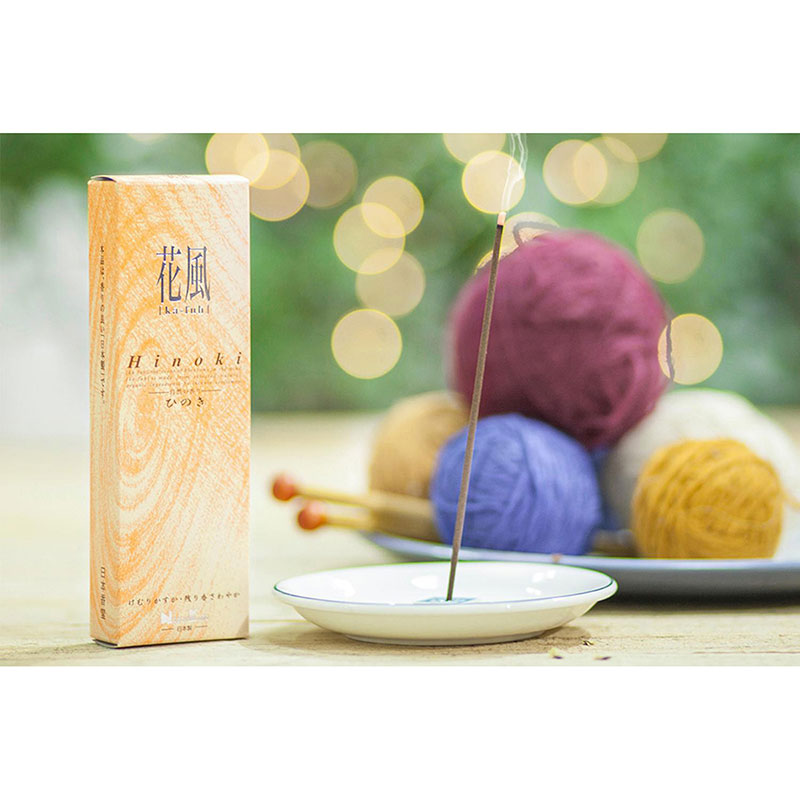Nhang thơm Kafuh 120 que (57g) Hương cây bách nhật thương hiệu NIPPON KODO