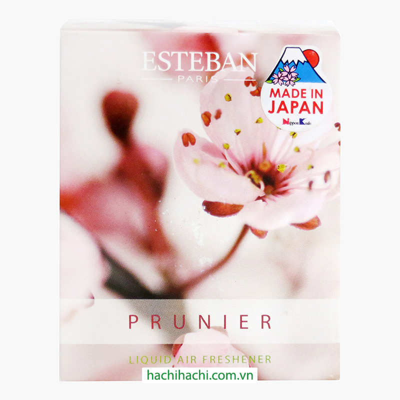Nước thơm khử mùi xe hơi Esteban hương trái mận 88ml thương hiệu NIPPON KODO