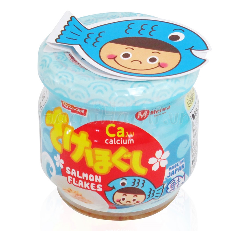 Thực phẩm bổ sung: Ruốc cá hồi 50g Bổ sung canxi thương hiệu NISSUI