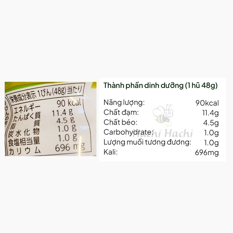 Ruốc cá hồi Nhật Nissui giảm 50% muối 96g (48g x 2 hũ) thương hiệu NISSUI