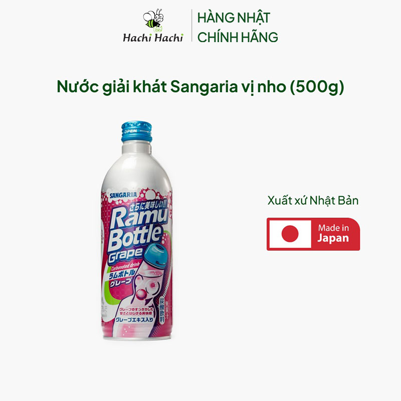 Nước giải khát Sangaria vị nho (500g) thương hiệu SANGARIA