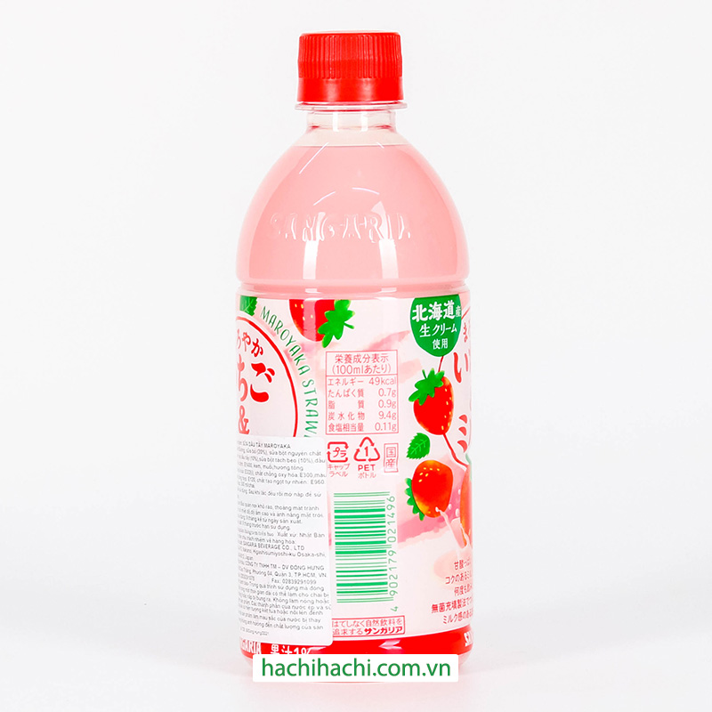 Sữa Sangaria vị dâu tây 500ml thương hiệu SANGARIA