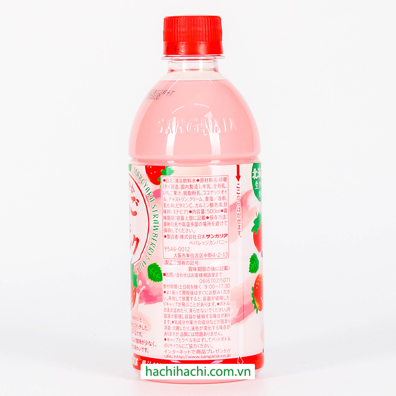 Sữa Sangaria vị dâu tây 500ml thương hiệu SANGARIA
