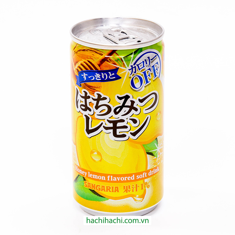 Nước chanh mật ong giảm Calo Sangaria 185g thương hiệu SANGARIA
