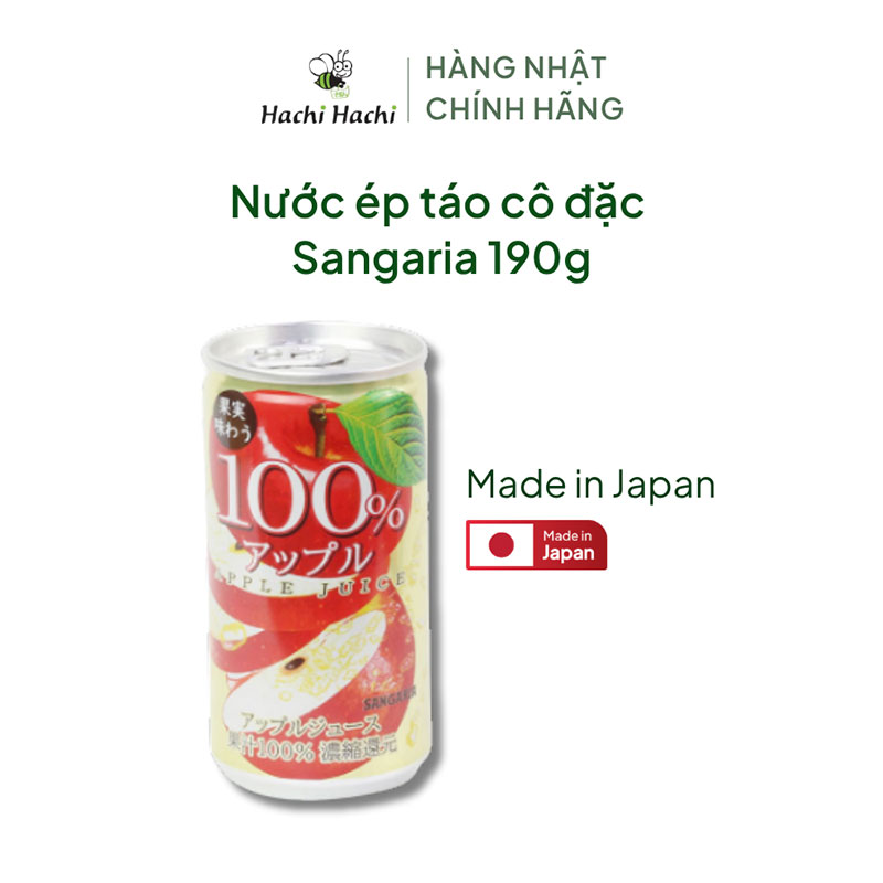 Nước ép táo cô đặc Sangaria 190g  thương hiệu SANGARIA