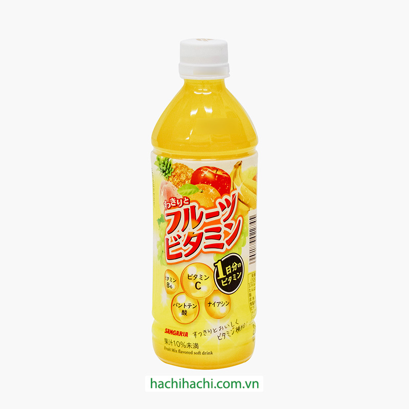 TPBS: Nước ép trái cây Vitamin Sangaria 500ml