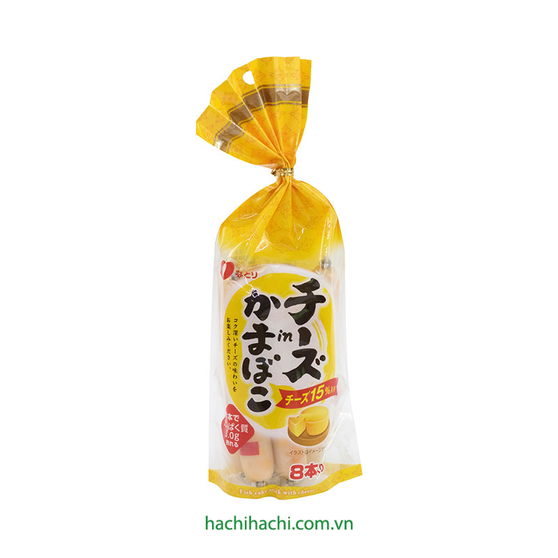 Xúc xích chả cá tuyết phô mai Natori 232g (29g x 8 cây)