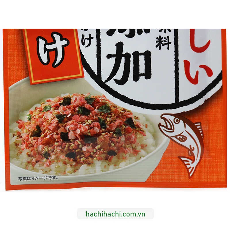 Gia vị rắc cơm cá hồi Nichifuri 25g không chất phụ gia thương hiệu NICHIFURI SHOKUHIN