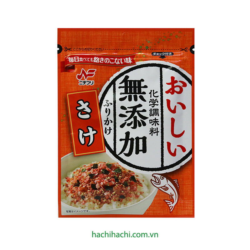 Gia vị rắc cơm cá hồi Nichifuri 25g không chất phụ gia